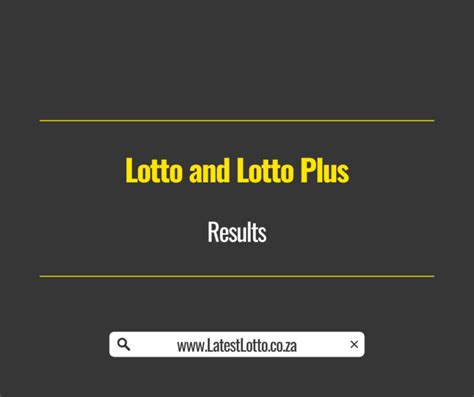 LOTTO PLUS 1 RESULTS HISTORY .